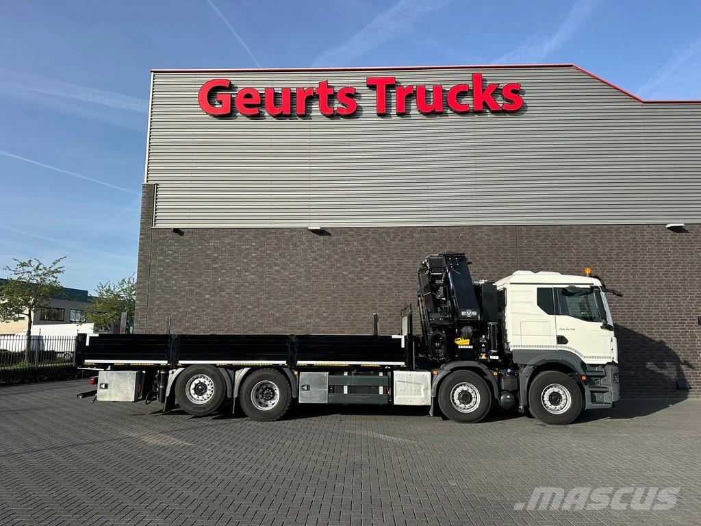 MAN TGS 35.510 8X4H BL BAKWAGEN +HMF 7020 K7 KRAAN/KRA All terrain cranes