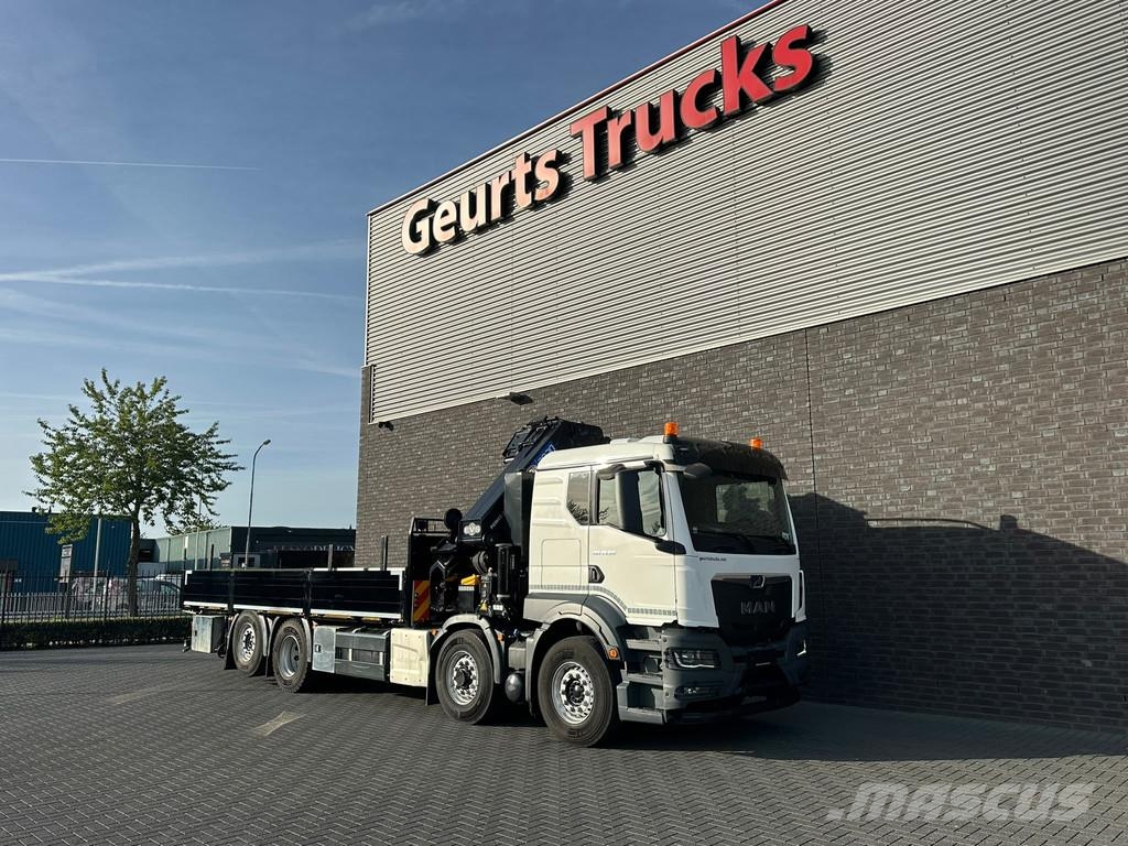 MAN TGS 35.510 8X4H BL BAKWAGEN +HMF 7020 K7 KRAAN/KRA All terrain cranes