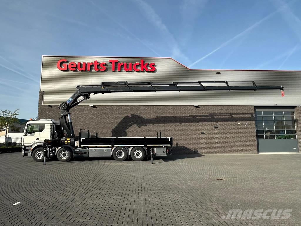 MAN TGS 35.510 8X4H BL BAKWAGEN +HMF 7020 K7 KRAAN/KRA All terrain cranes