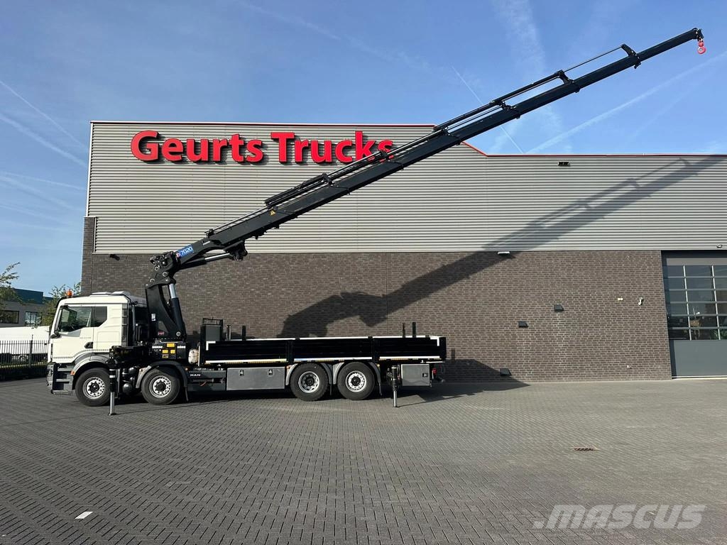 MAN TGS 35.510 8X4H BL BAKWAGEN +HMF 7020 K7 KRAAN/KRA All terrain cranes