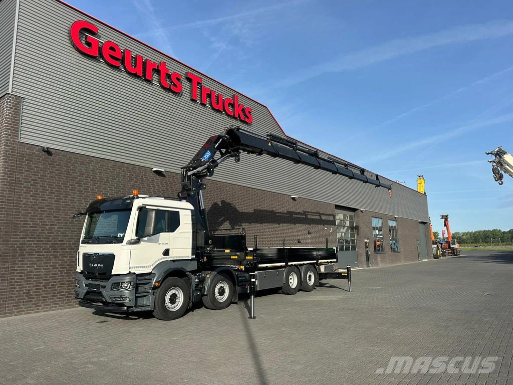 MAN TGS 35.510 8X4H BL BAKWAGEN +HMF 7020 K7 KRAAN/KRA All terrain cranes