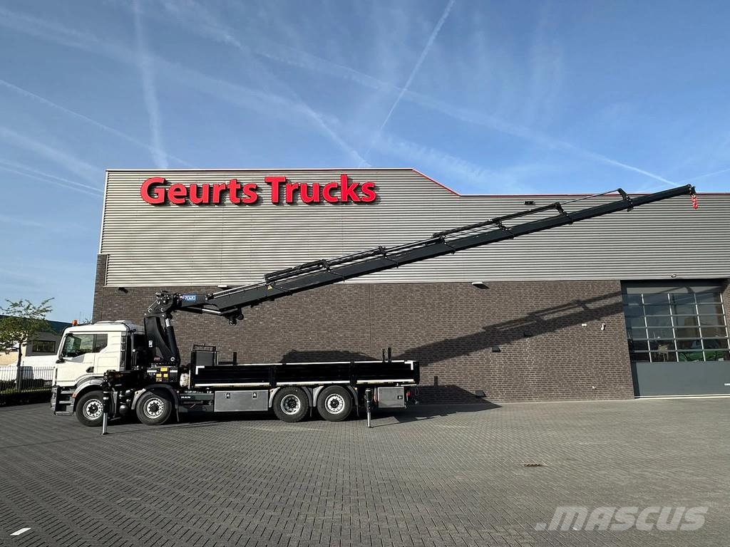 MAN TGS 35.510 8X4H BL BAKWAGEN +HMF 7020 K7 KRAAN/KRA All terrain cranes