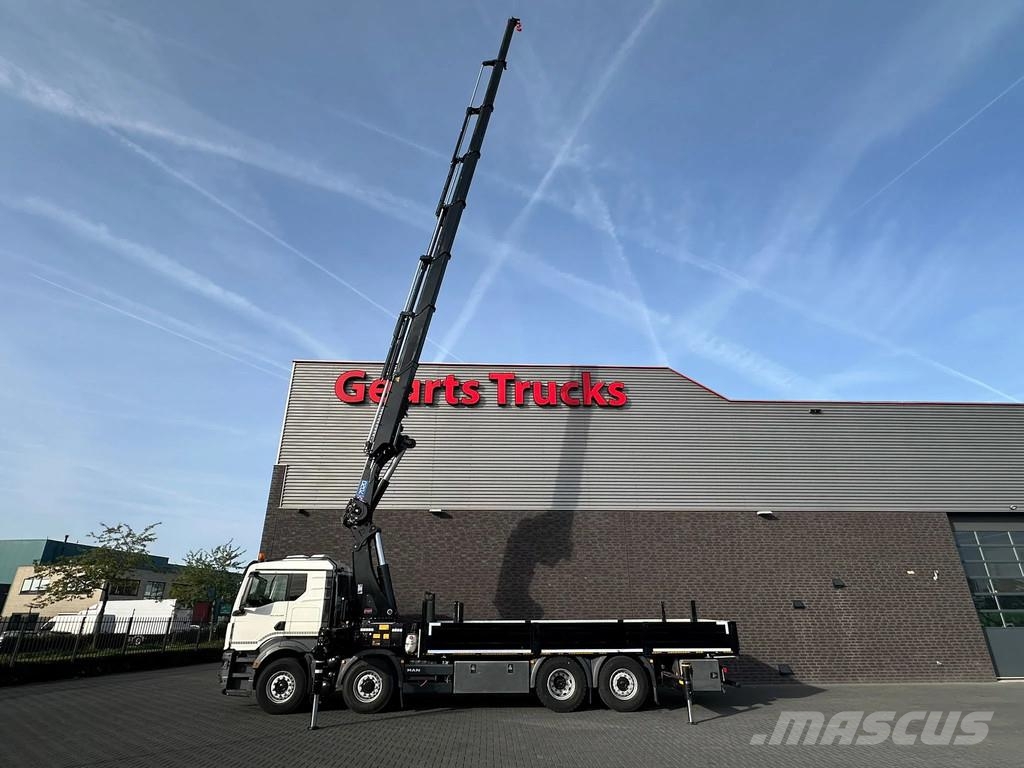 MAN TGS 35.510 8X4H BL BAKWAGEN +HMF 7020 K7 KRAAN/KRA All terrain cranes