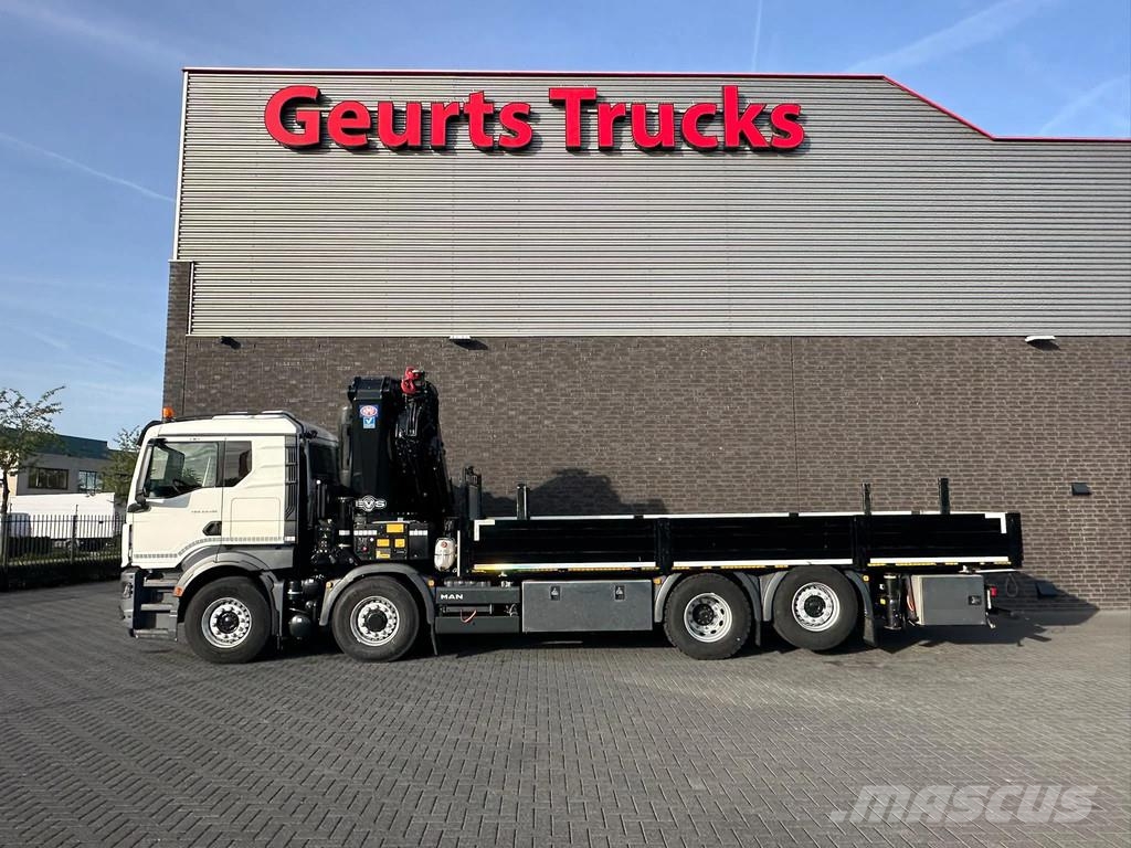 MAN TGS 35.510 8X4H BL BAKWAGEN +HMF 7020 K7 KRAAN/KRA All terrain cranes