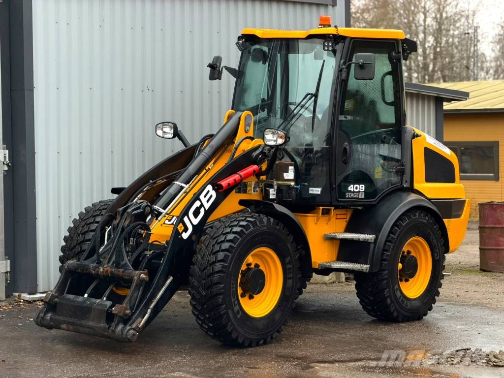JCB 409/ Aurasähkö / 40km/h / Rasvari / Radlader