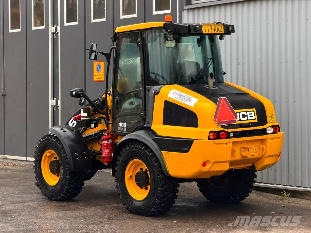 JCB 409/ Aurasähkö / 40km/h / Rasvari / Radlader