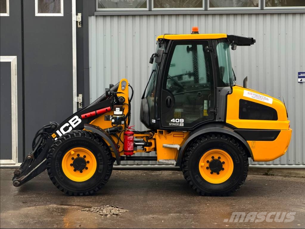 JCB 409/ Aurasähkö / 40km/h / Rasvari / Radlader