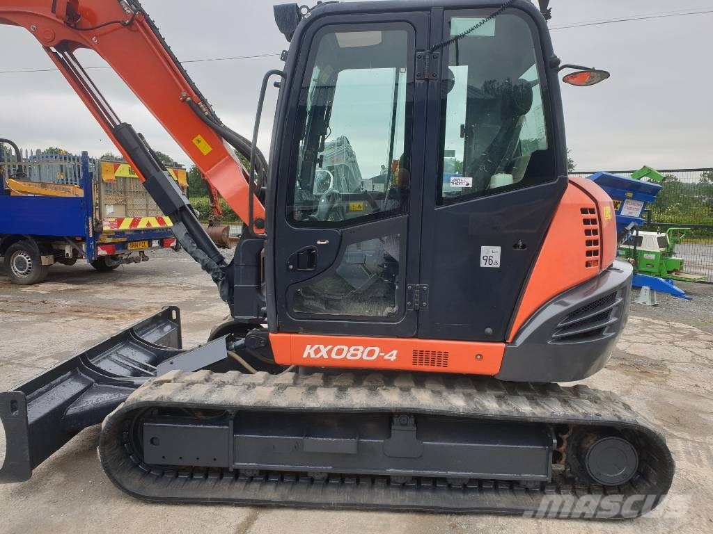 Kubota KX 080-4 Малые экскаваторы 7т-12т