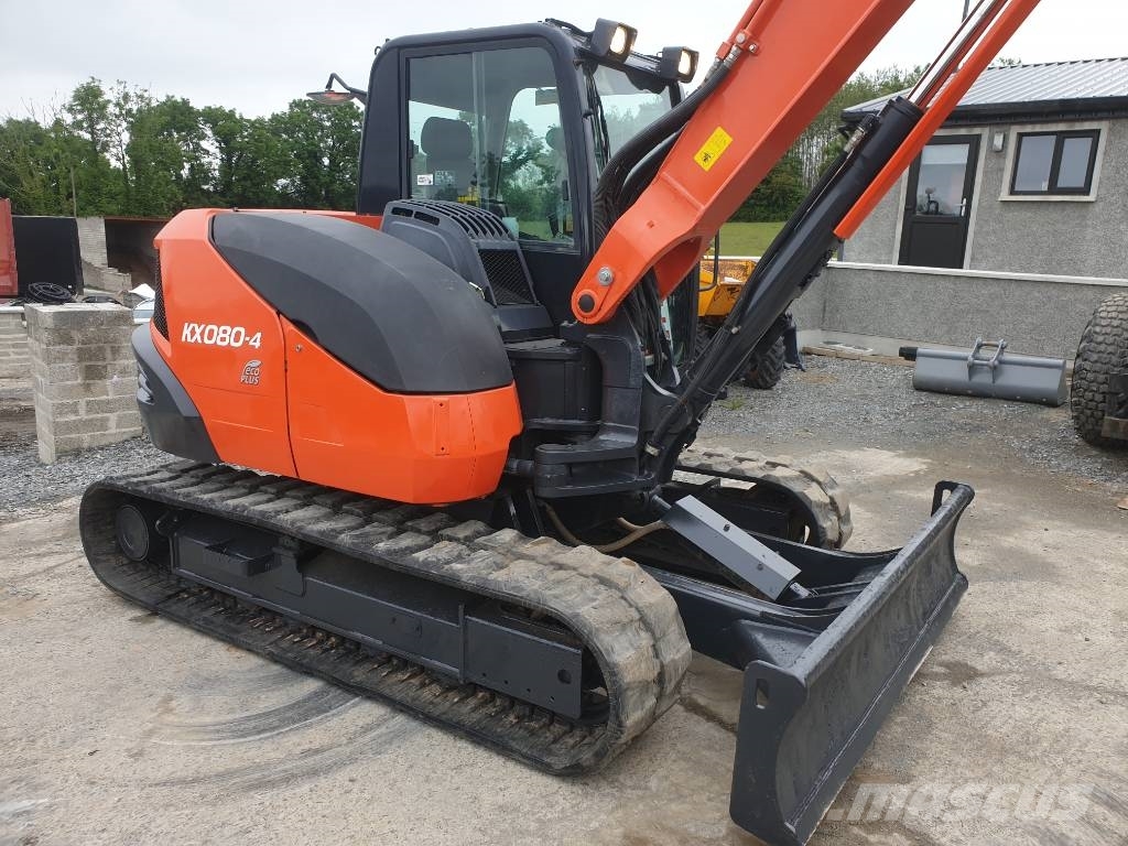 Kubota KX 080-4 Малые экскаваторы 7т-12т