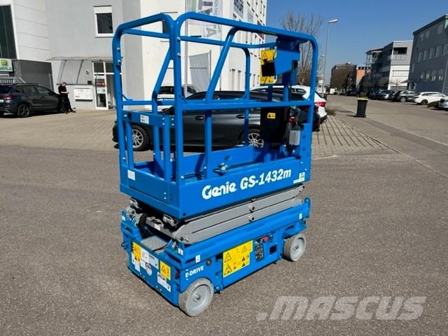 Genie GS-1432m E-Drive - inkl. AGM Batterien Makazaste platforme