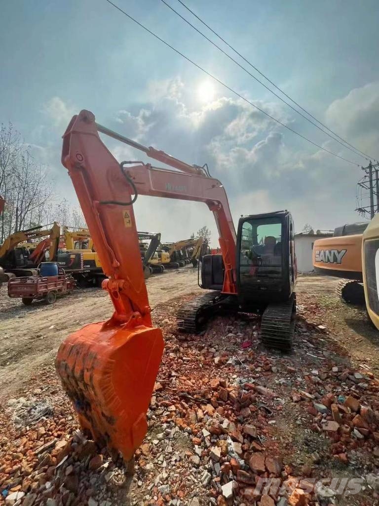 Hitachi ZX70 Міні-екскаватори < 7т