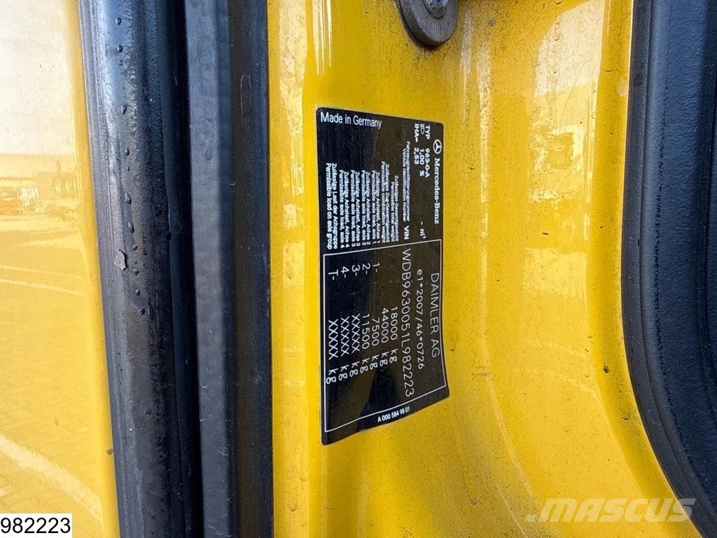 Mercedes-Benz Actros 1843 EURO 6, Kässbohrer, Combi, Damage Oprijwagen
