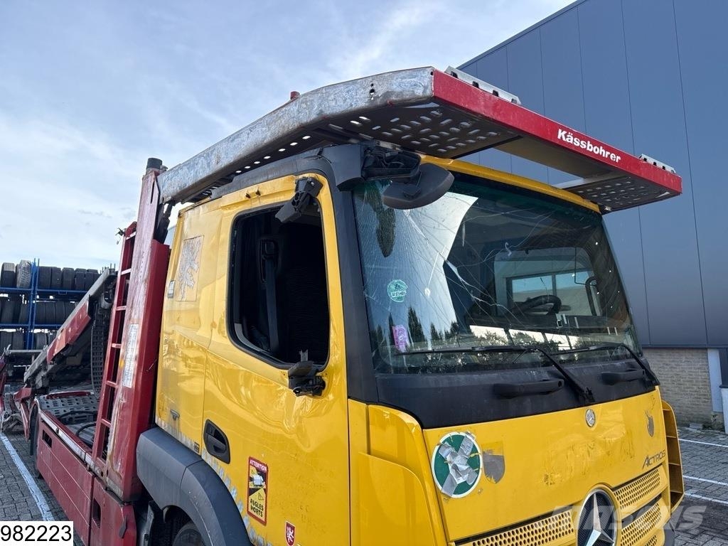 Mercedes-Benz Actros 1843 EURO 6, Kässbohrer, Combi, Damage Oprijwagen