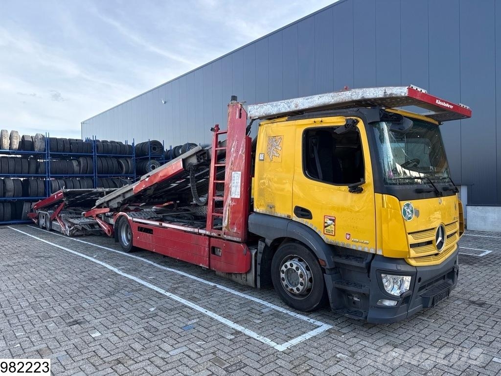 Mercedes-Benz Actros 1843 EURO 6, Kässbohrer, Combi, Damage Oprijwagen