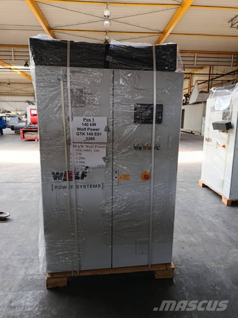 Wolf GTK 140E01 Gas generatoren