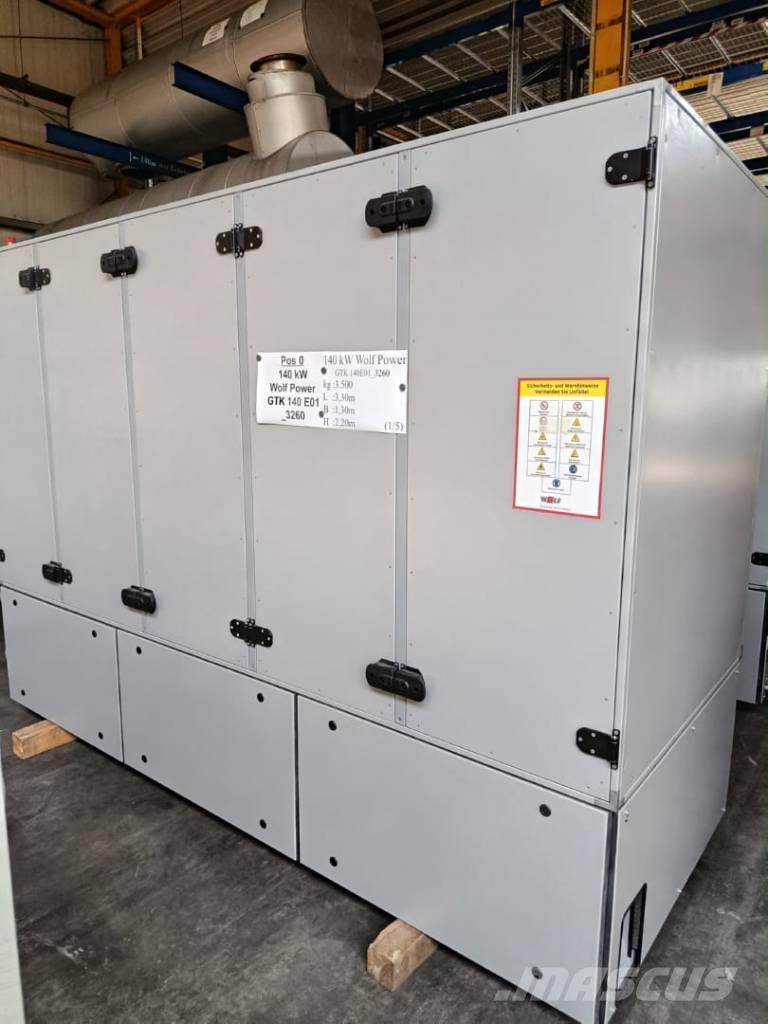 Wolf GTK 140E01 Gas generatoren