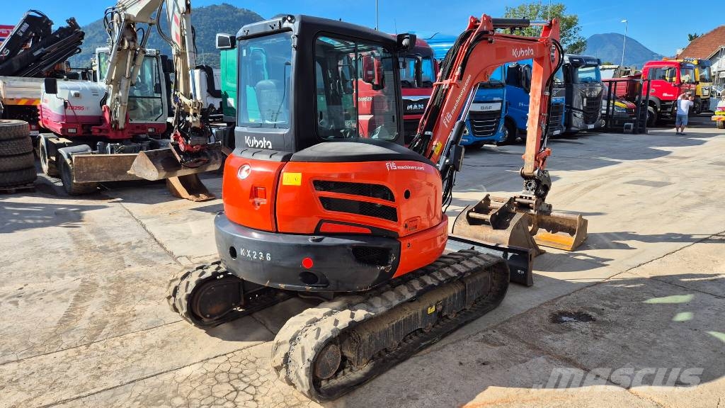 Kubota U55-4 - 2017 YEAR - POWERTILT - 5355 HOURS Mini excavatoare < 7t