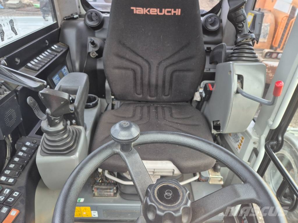 Takeuchi TB 295W med vogn Wielgraafmachines