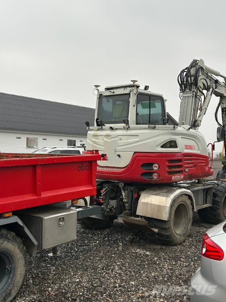 Takeuchi TB 295W med vogn Wielgraafmachines