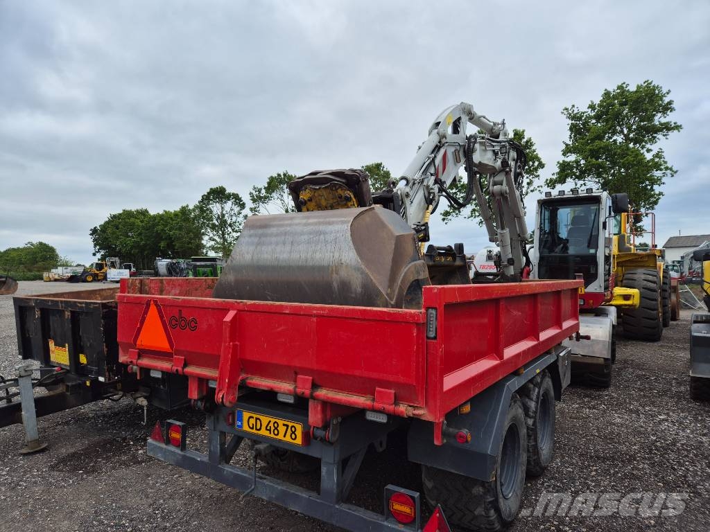 Takeuchi TB 295W med vogn Wielgraafmachines