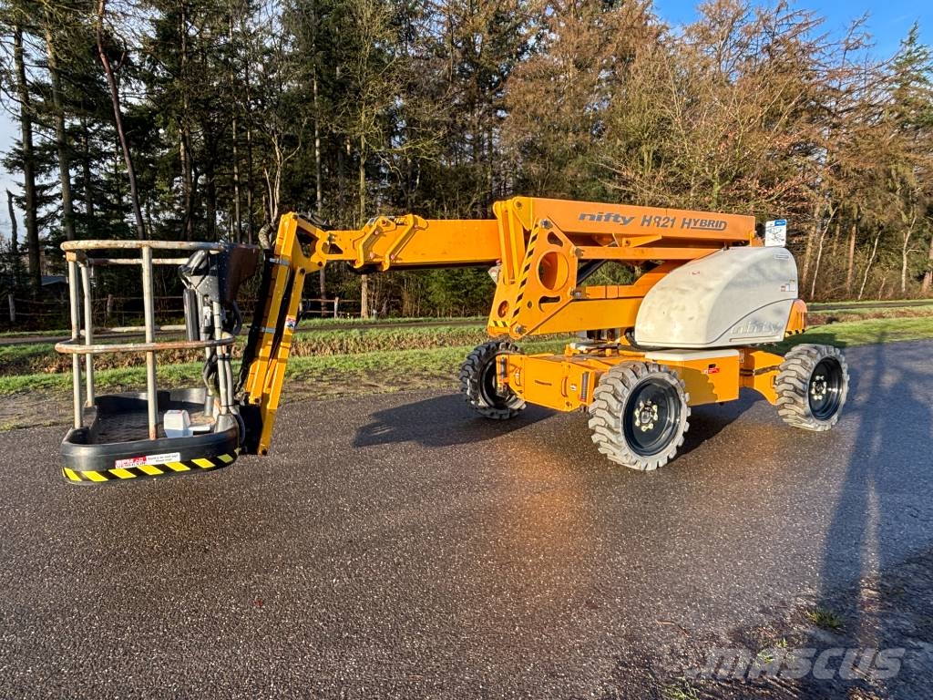 Niftylift HR 21 HYBRID 4x4 knikarmhoogwerker 21m nifty Knikarmhoogwerkers
