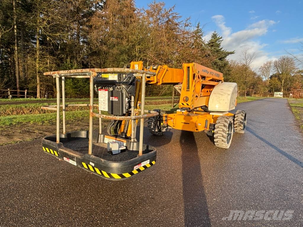 Niftylift HR 21 HYBRID 4x4 knikarmhoogwerker 21m nifty Knikarmhoogwerkers