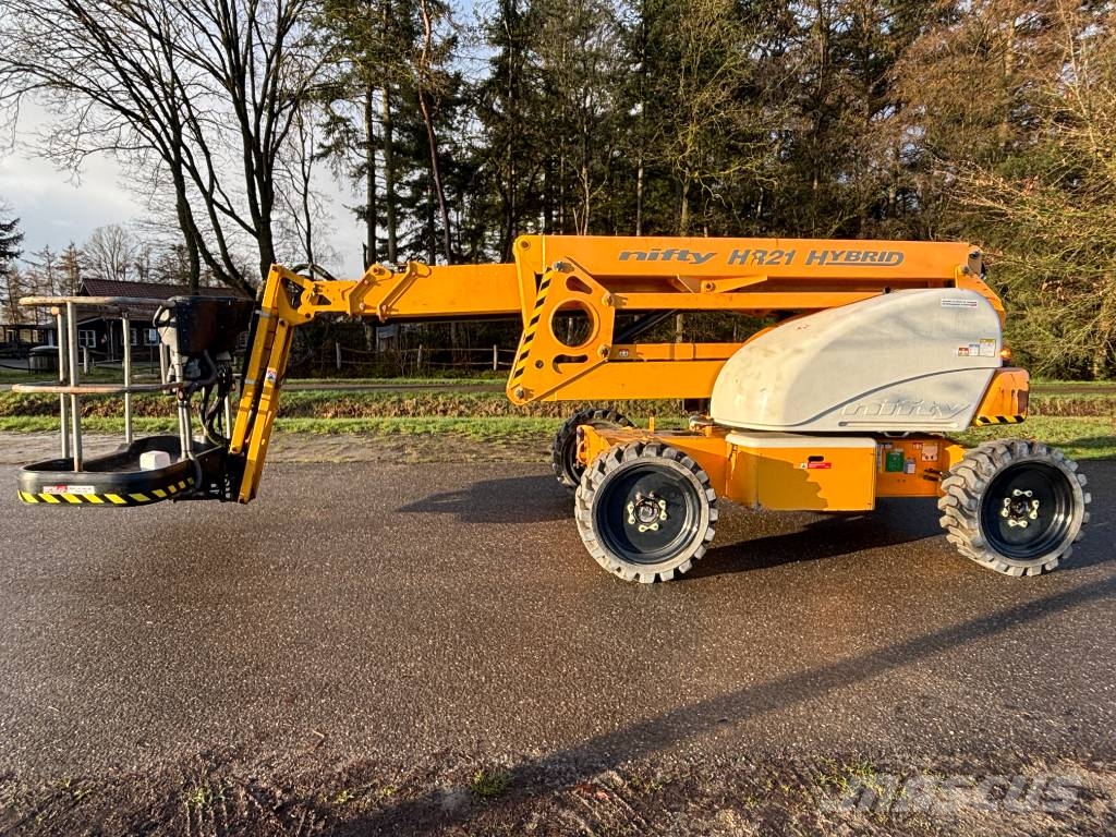 Niftylift HR 21 HYBRID 4x4 knikarmhoogwerker 21m nifty Knikarmhoogwerkers