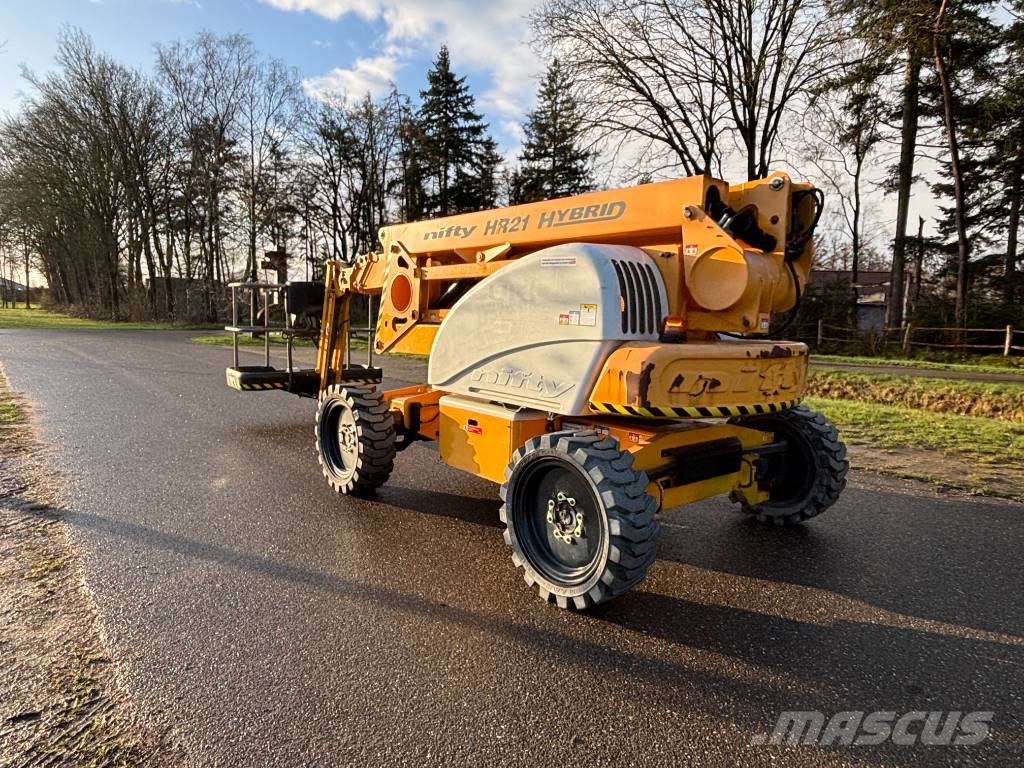 Niftylift HR 21 HYBRID 4x4 knikarmhoogwerker 21m nifty Knikarmhoogwerkers