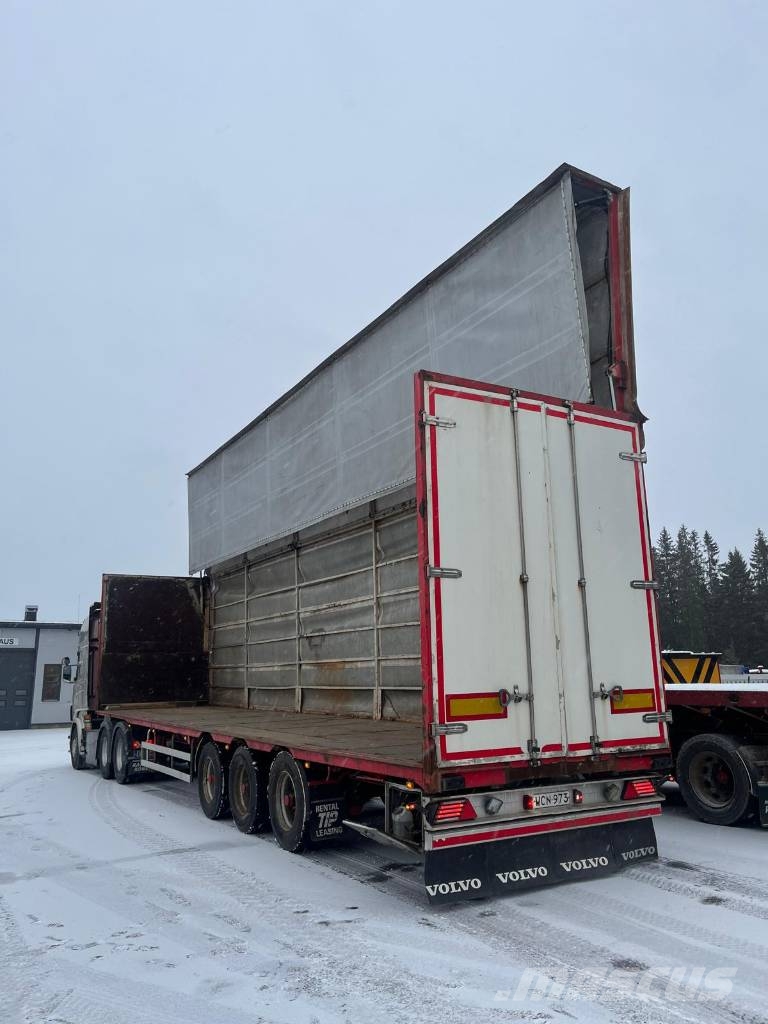 Närko LOKINSIIPI PV3 Curtainsiderauflieger