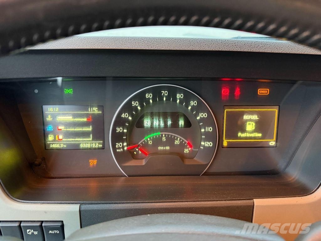 Volvo FM500 6X2 EURO6 + CARRIER + SIDE OPENING + RETARDE Hűtős