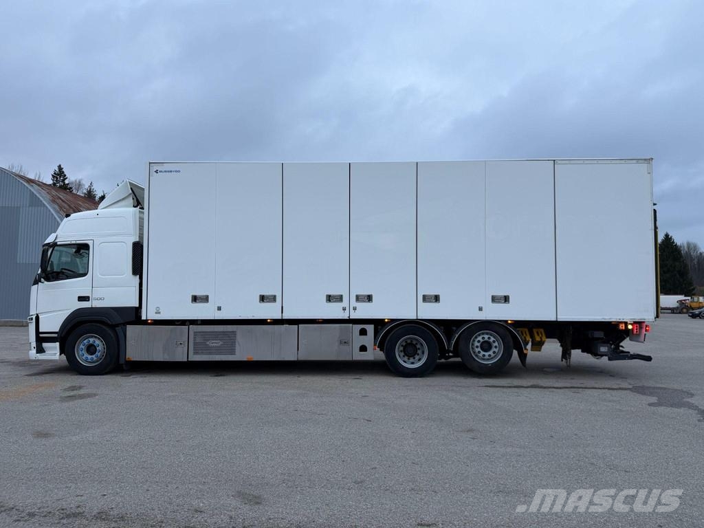 Volvo FM500 6X2 EURO6 + CARRIER + SIDE OPENING + RETARDE Hűtős