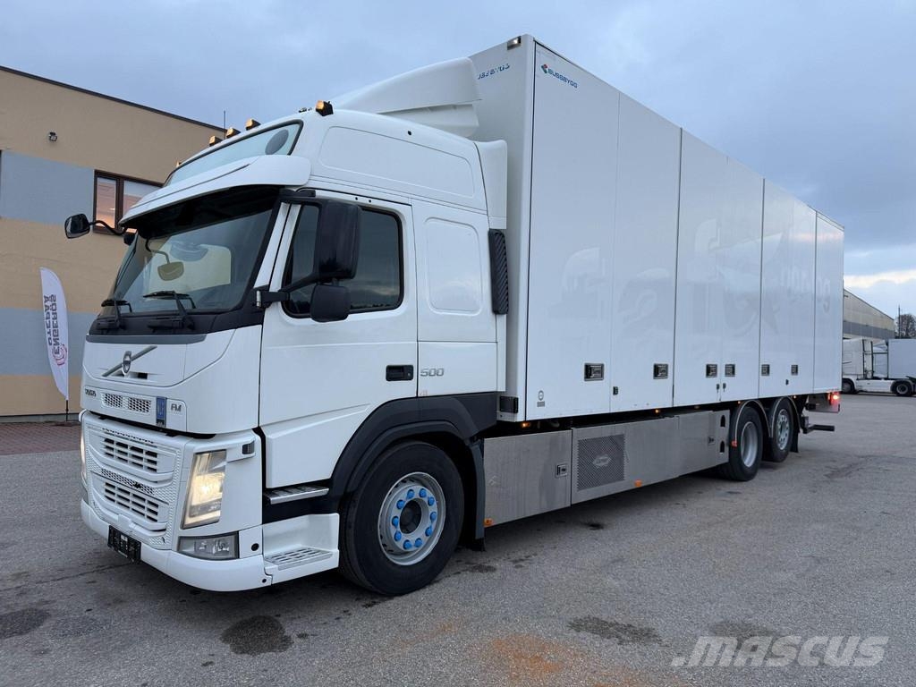 Volvo FM500 6X2 EURO6 + CARRIER + SIDE OPENING + RETARDE Hűtős
