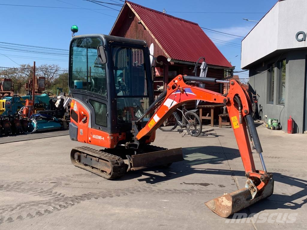 Kubota KX 016-4 Mini kotrók < 7t