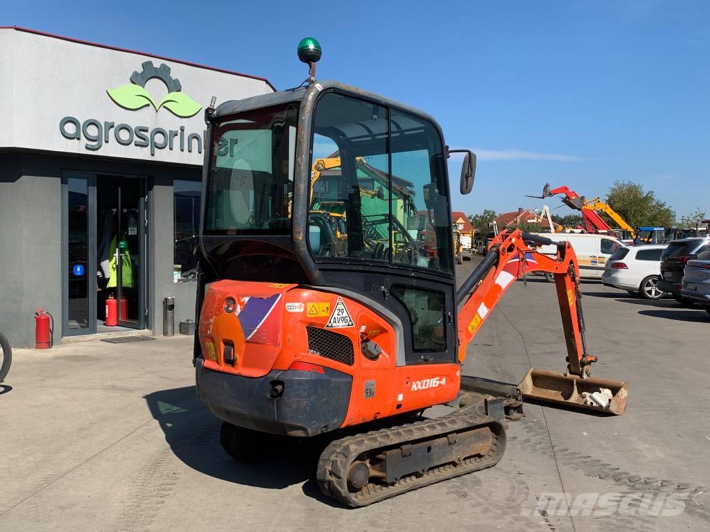 Kubota KX 016-4 Mini kotrók < 7t