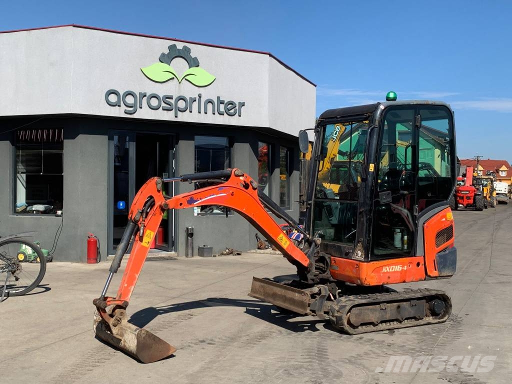 Kubota KX 016-4 Mini kotrók < 7t