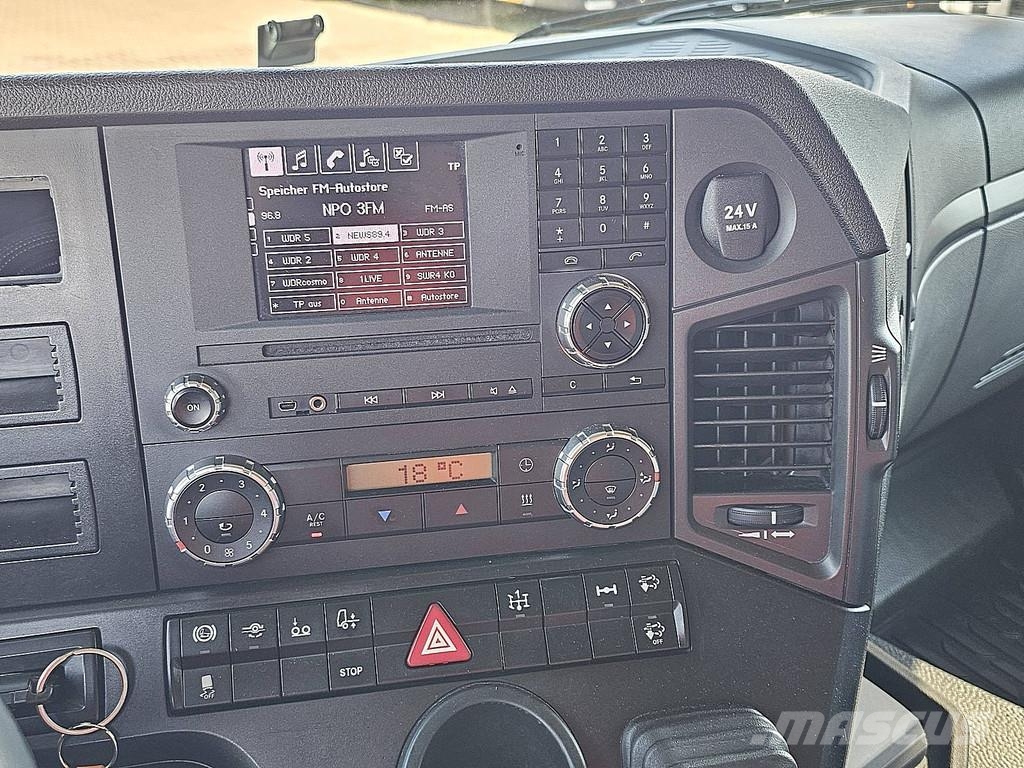 Mercedes-Benz ACTROS 1840 StreamSpace 230 German truck PTO+Hydra Тягачі