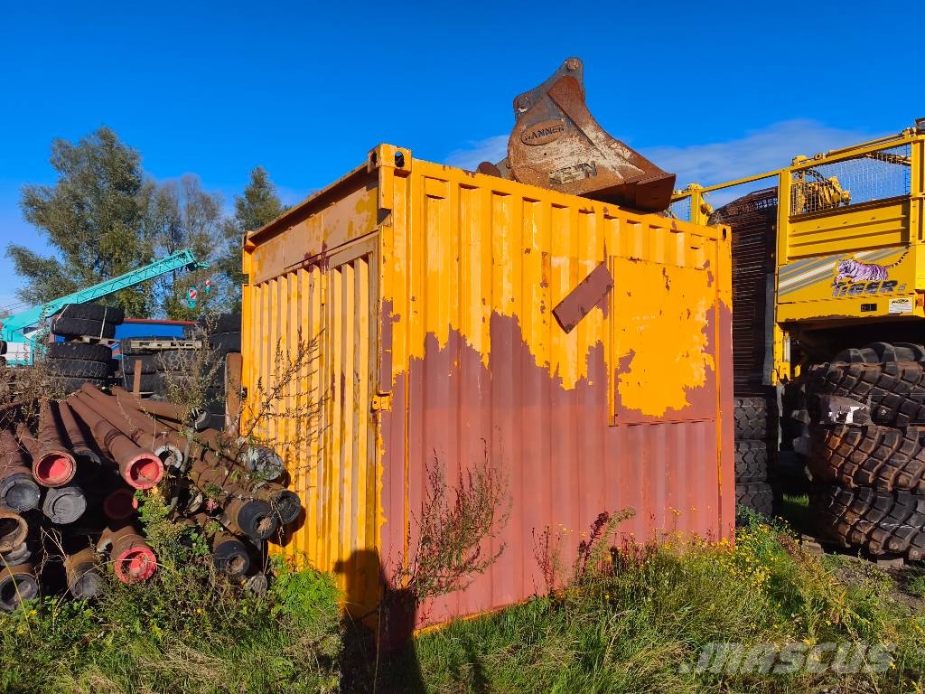 container 10ft opslag of materiaal container, met loopdeur. 貯蔵