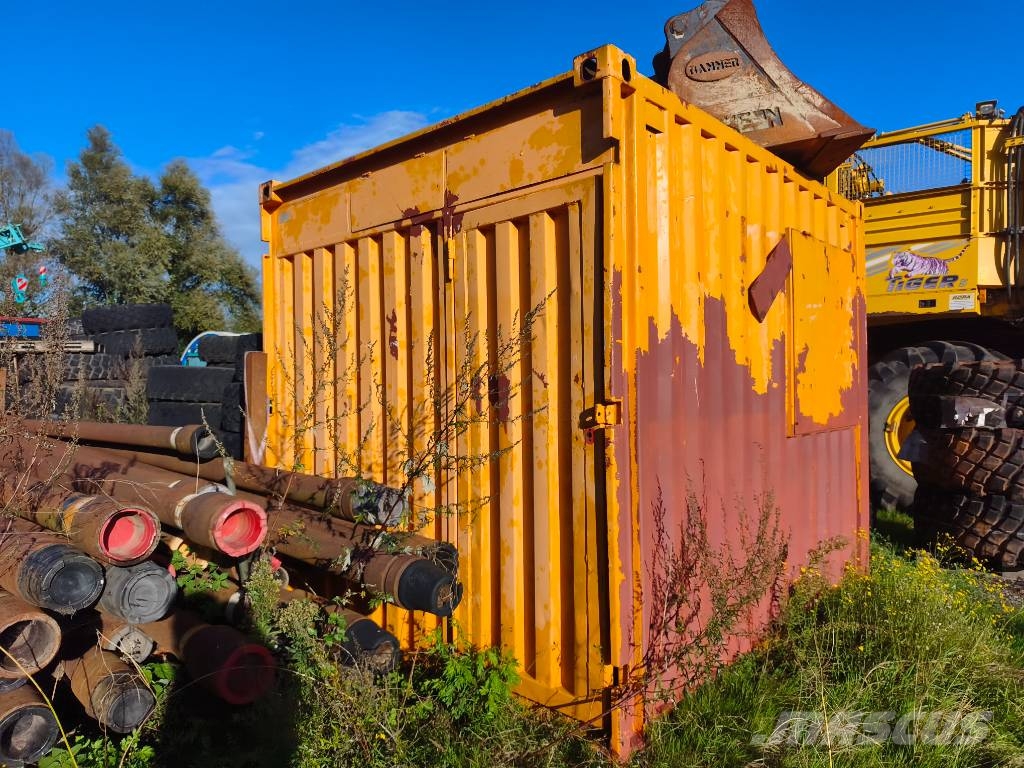 container 10ft opslag of materiaal container, met loopdeur. 貯蔵