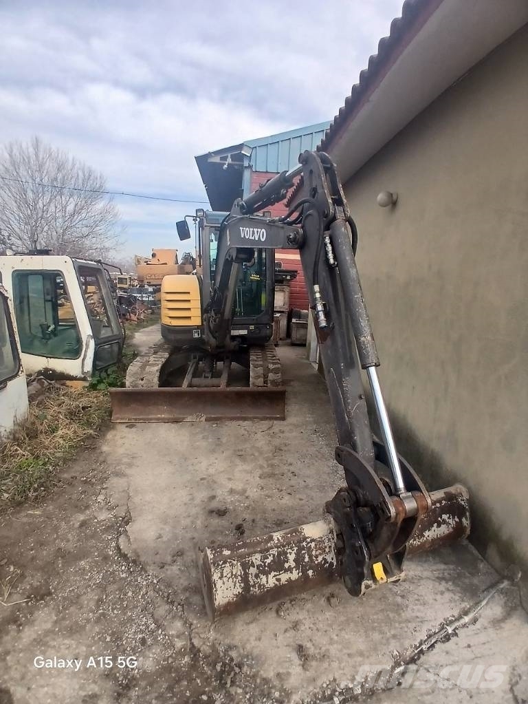 Volvo ECR 48 C Mini ekskavatörler, 7 tona dek