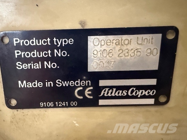 Atlas Copco Boomer XE 3C JOYSTIC + CONTROLER Drilling equipment accessories and spare parts