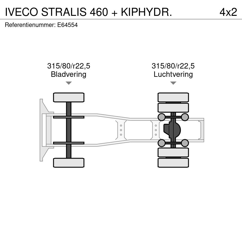 Iveco STRALIS 460 + KIPHYDR. Ťahače