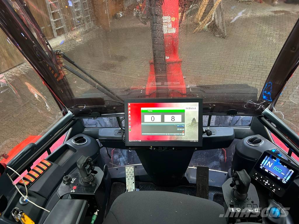 Nisula N6E 6-Rad mit Nisula 500H - Gebrauchtmaschine Skovningsmaskiner