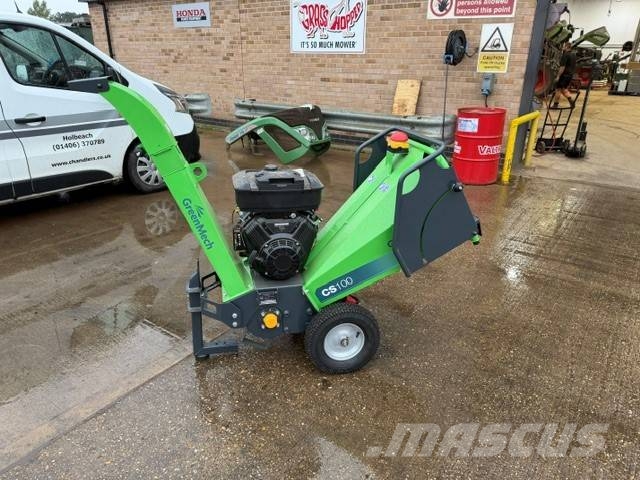 Greenmech CS100 WOOD CHIPPER Trituradoras de madera