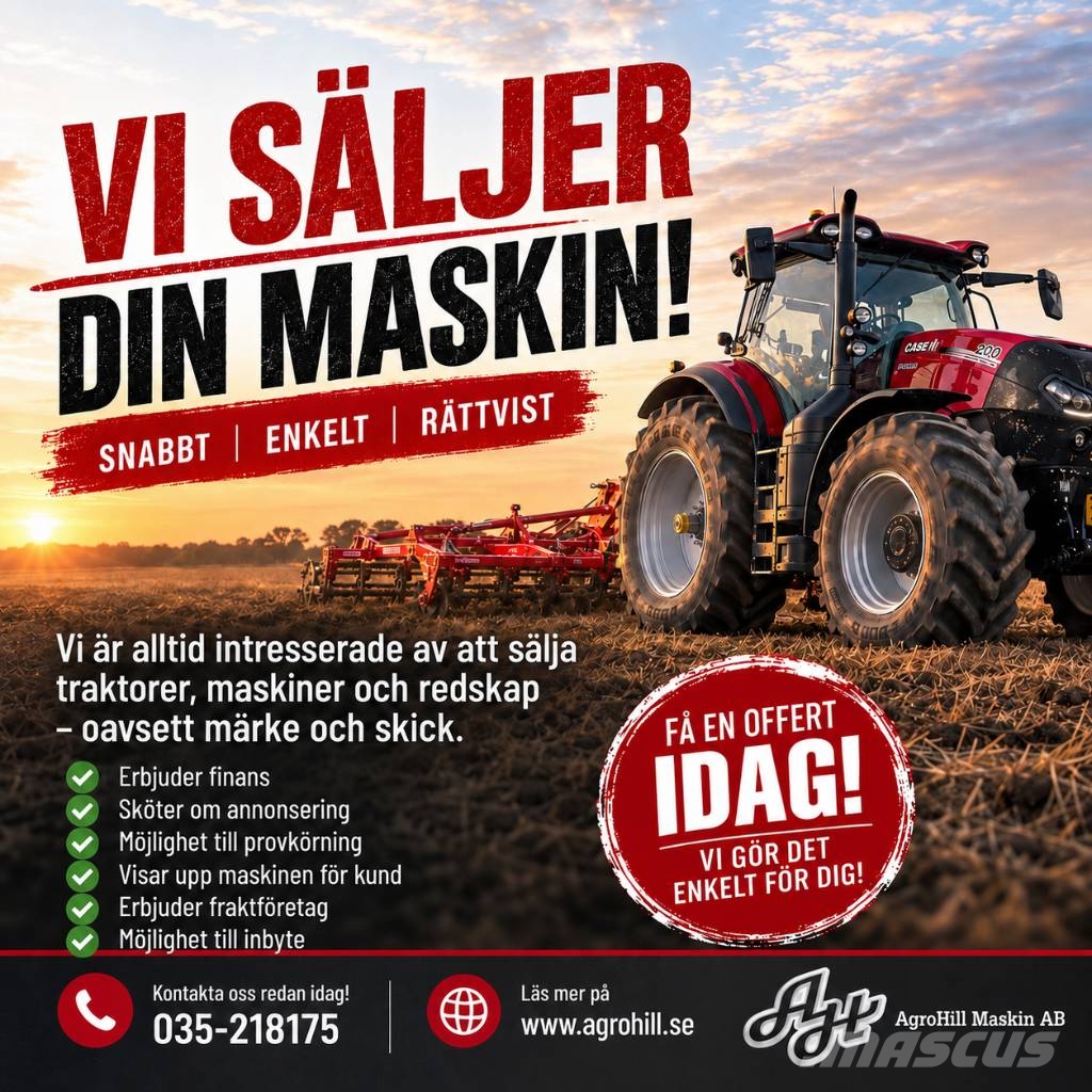  Traktor Försäljning av maskiner för kunds räkning الجرارات