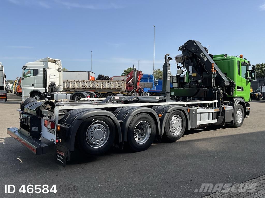 Scania G 440 8x2 Euro 6 Hiab 28 Tonmeter laadkraan, 2013, ANDELST