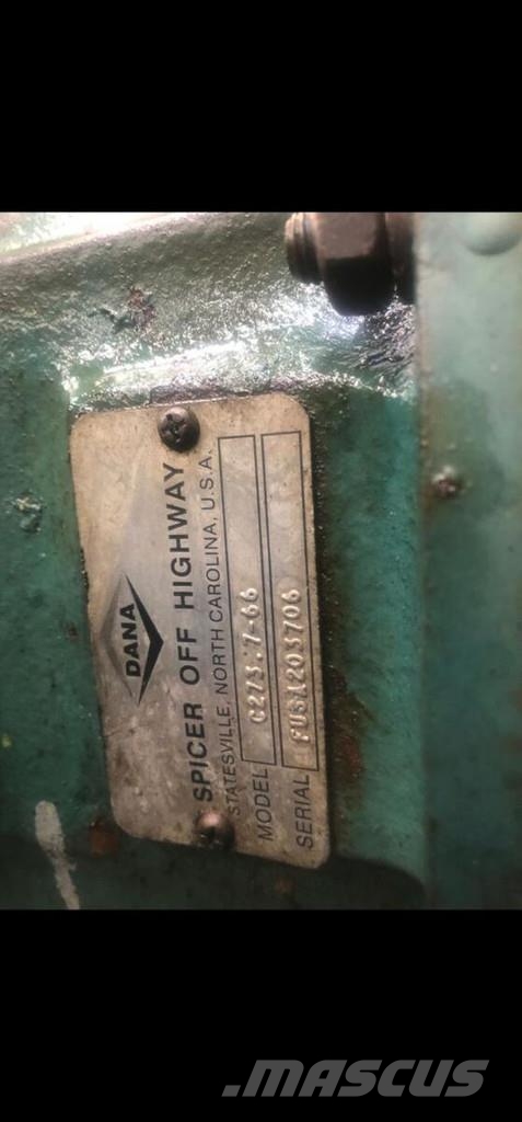  DANA C273.7-66 Gearboxes