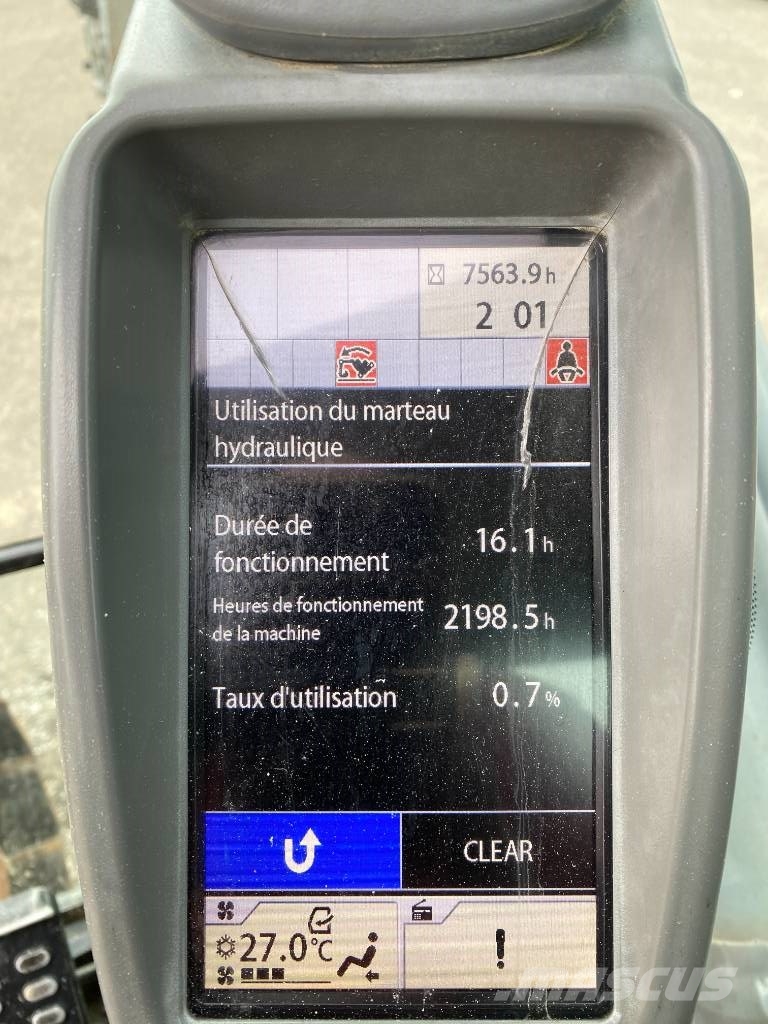Hitachi ZX 210 LC-6 / Certificat CE endommagée Raupenbagger