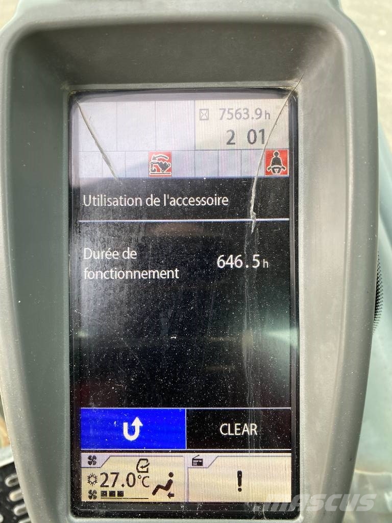 Hitachi ZX 210 LC-6 / Certificat CE endommagée Raupenbagger