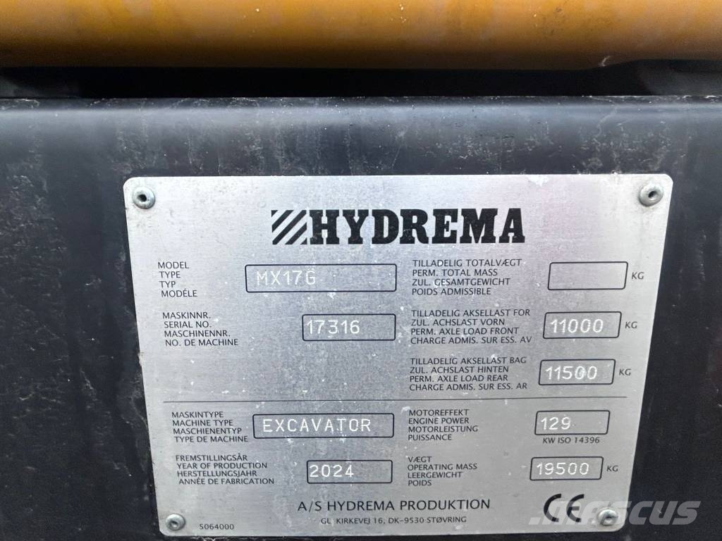 Hydrema MX 17 G Excavadoras de ruedas