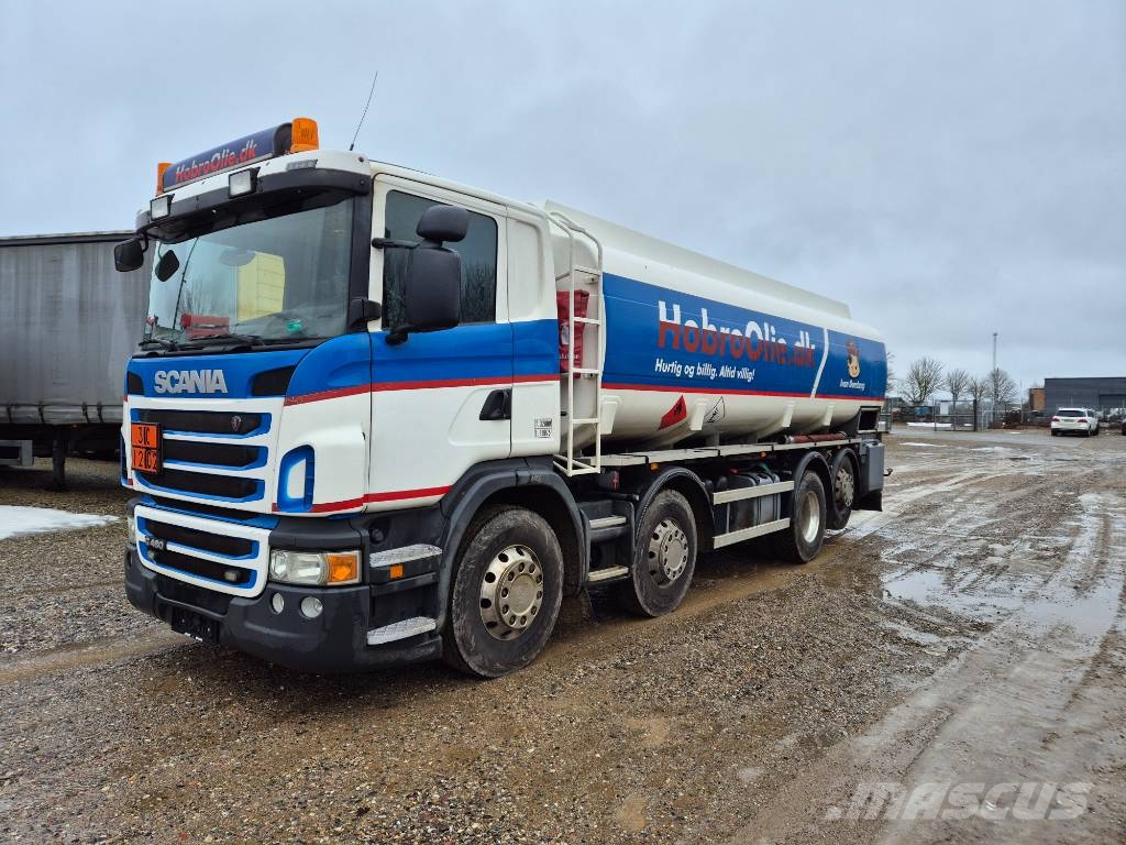 Wm Hmk Grad Scania G 480 8x2*6 // HMK Bilcon 24.000 l. //ADR//Euro 5, 2011, Vamdrup ...